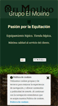Mobile Screenshot of grupoelmolino.com
